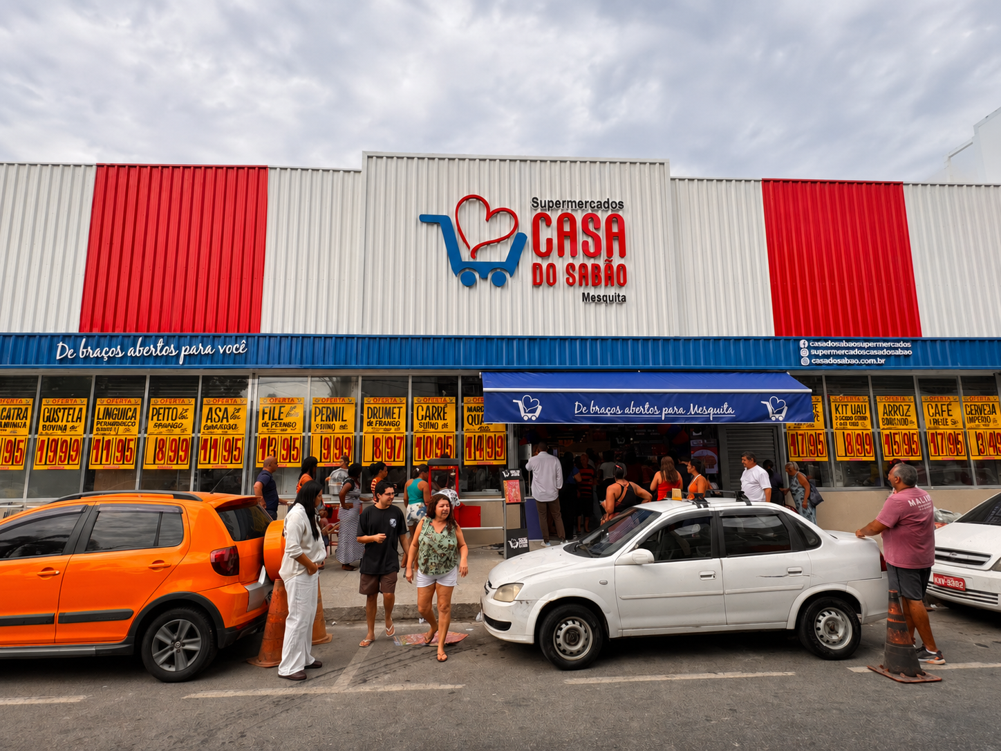 Nova loja da Casa do Sabão em Mesquita conta com espaço ainda mais amplo, setores modernizados e reforço no retail media
