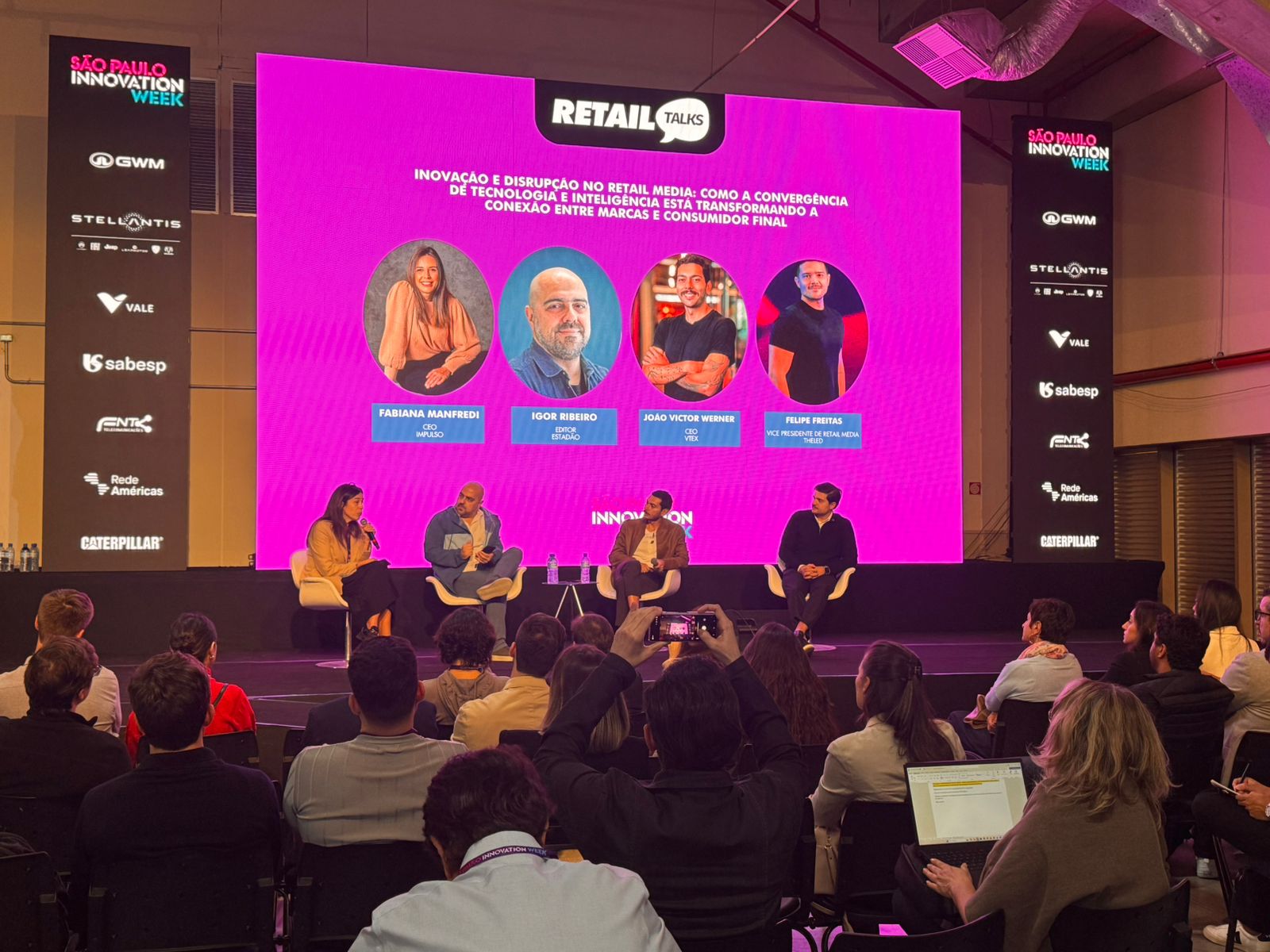 Painel "Inovação e Disrupção no Retail Media"