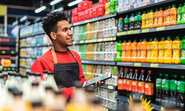 trabalho supermercado