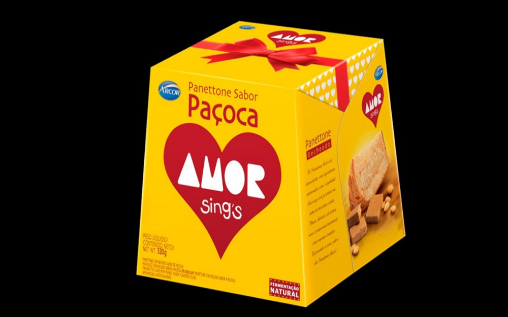 Paçoca Amor lança panetone com recheio cremoso