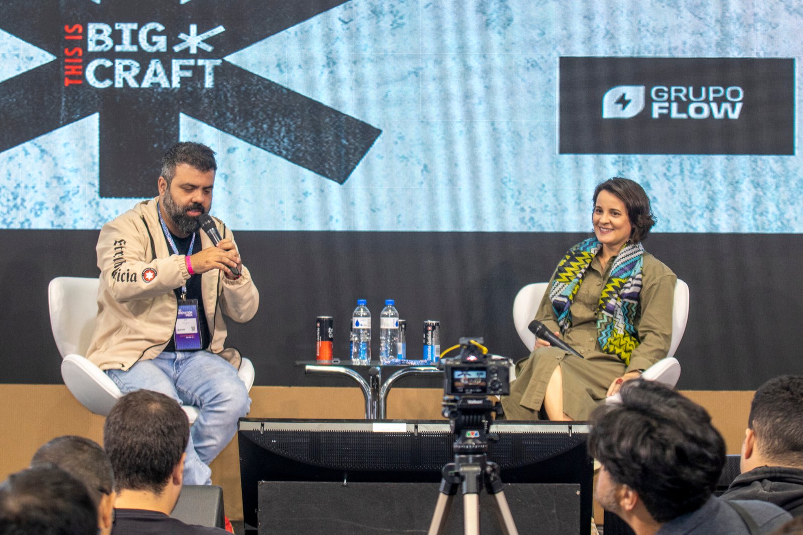 Primeiro keynote do dia, Igor 3k do Flow, se apresentou no palco do Conecta Varejo