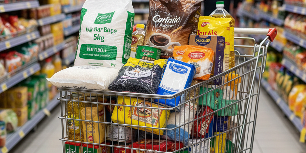 Cesta básica no Rio: após leve alta, nova queda é registrada. ASSERJ analisa