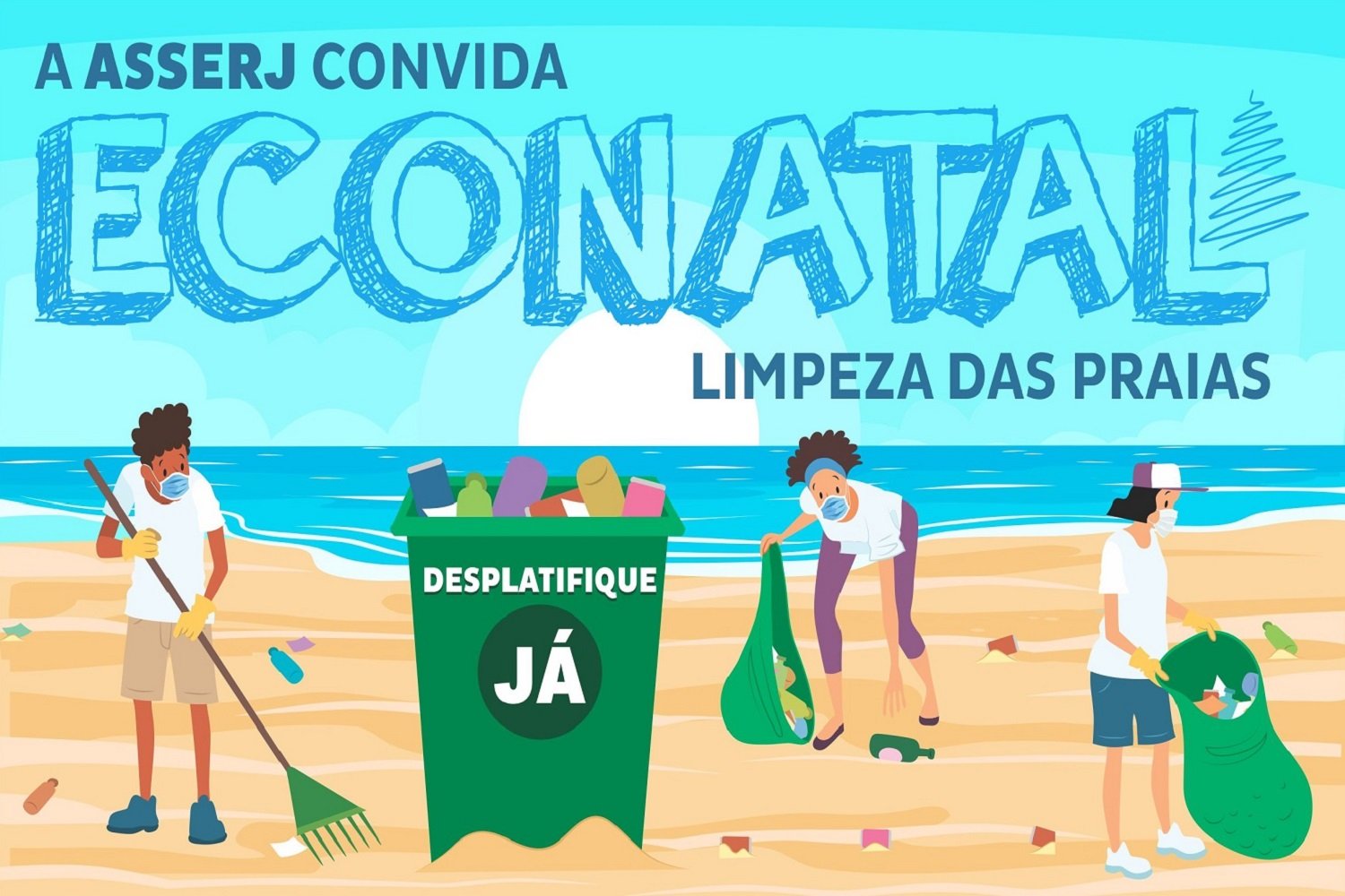ECONATAL 2021 realiza mutirão abrindo o verão carioca 2022