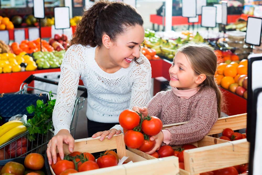 4 Razões para levar as crianças ao supermercado