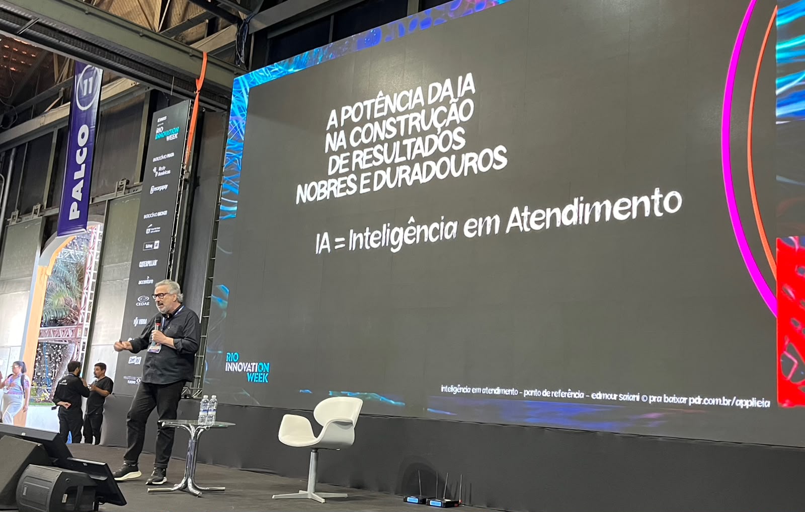 Edmour Saiani apresenta palestra no Conecta Varejo durante Rio Innovation Week