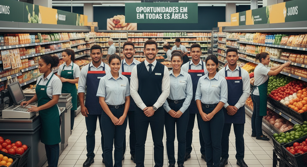 Empregos em alta! Varejo supermercadista segue criando novas oportunidades no Rio!