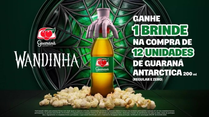 Brindes para consumidores! Guaraná Antártica amplia ação promocional para supermercados.