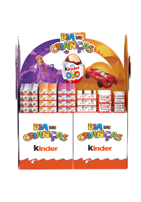 Kinder apresenta novas embalagens para o Dia das Crianças e oferece aos consumidores ação de cashback