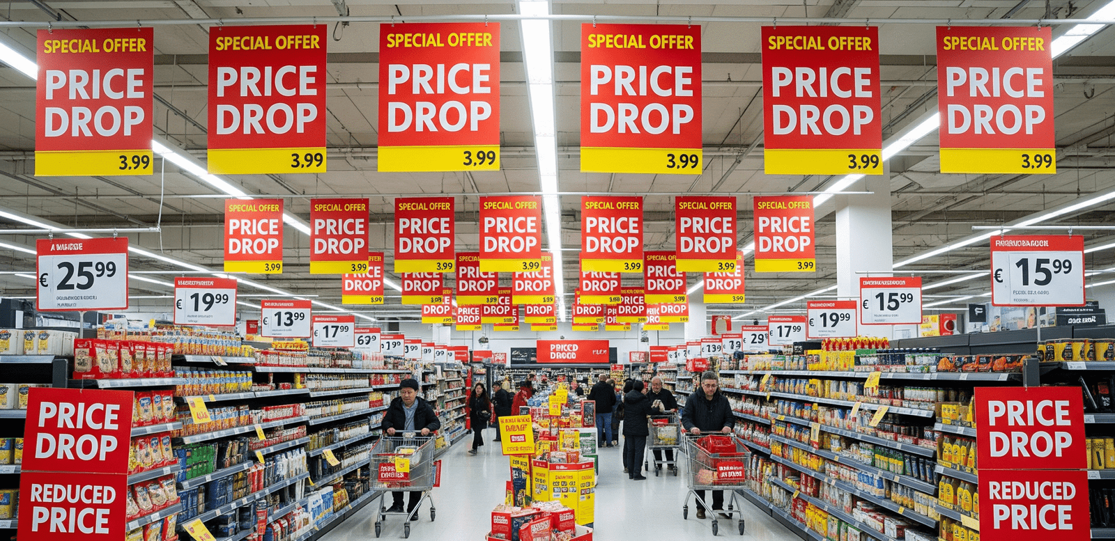 Em agosto, supermercados do Rio registram deflação pelo quarto mês consecutivo. ASSERJ explica cenário