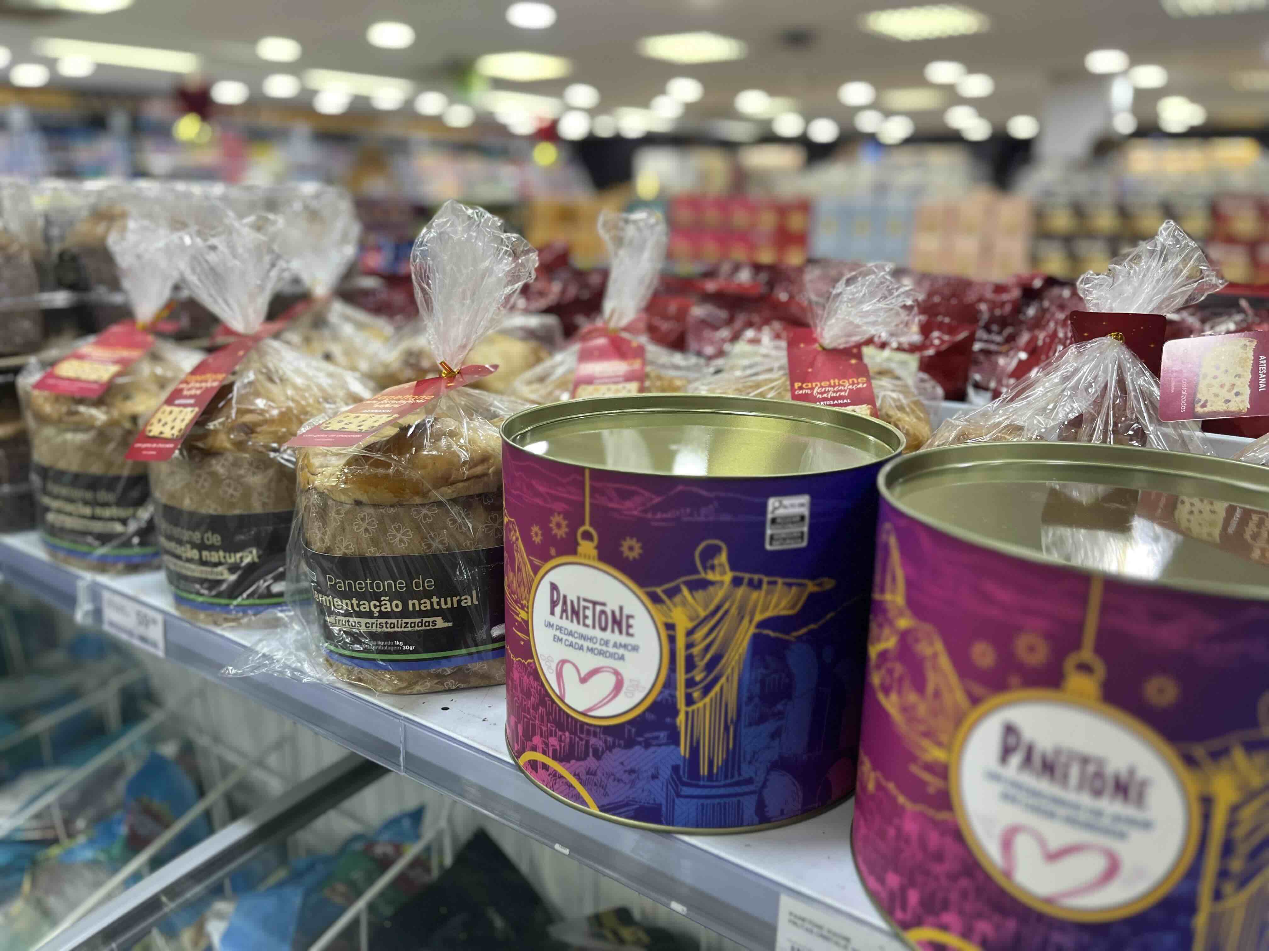 Prezunic panetones artesanais asserj