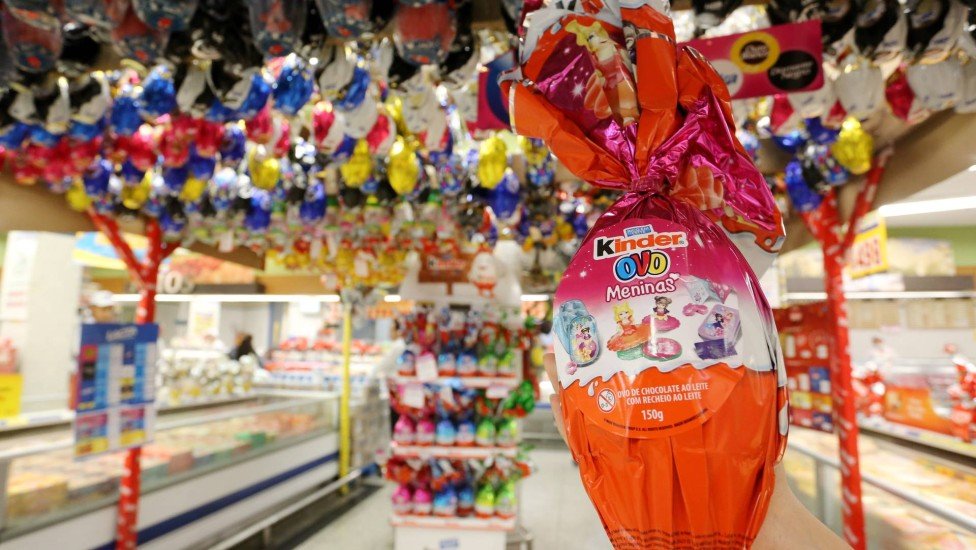 Ovos de Páscoa buscam lugares nos supermercados