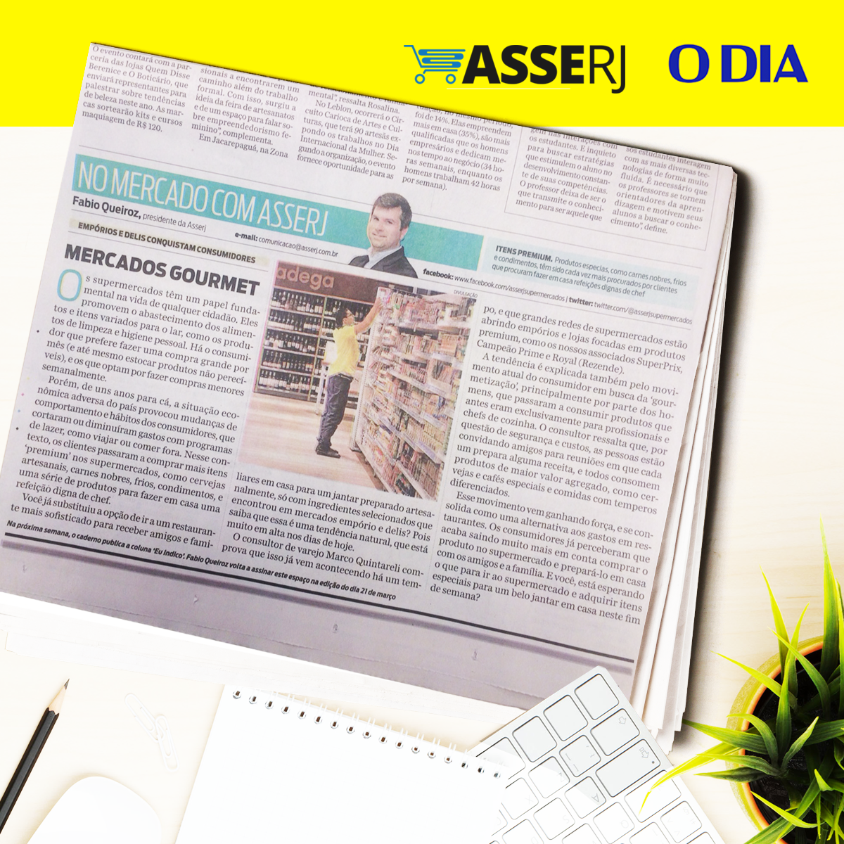 No Mercado com ASSERJ: Consumidores buscam produtos 'gourmet' para reuniões especiais em casa