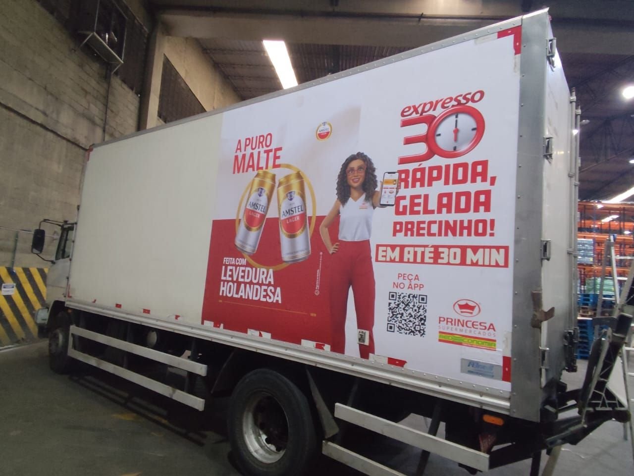 Inovação e Trade! Princesa Supermercado cria entrega 