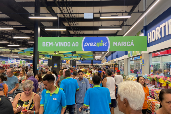 Prezunic inaugura nova loja em Maricá