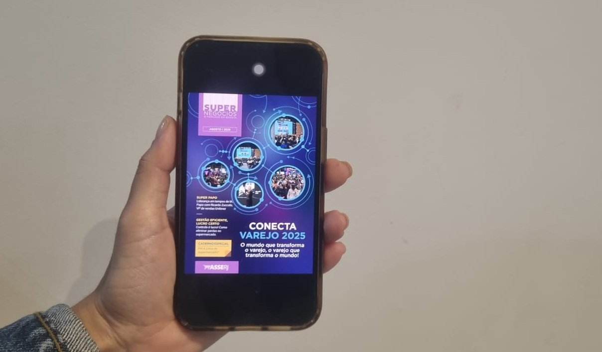 No ar: edição de agosto da revista Super Negócios destaca o Conecta Varejo, aplicativos de entrega, prevenção de perdas, mercado pet e muito mais!