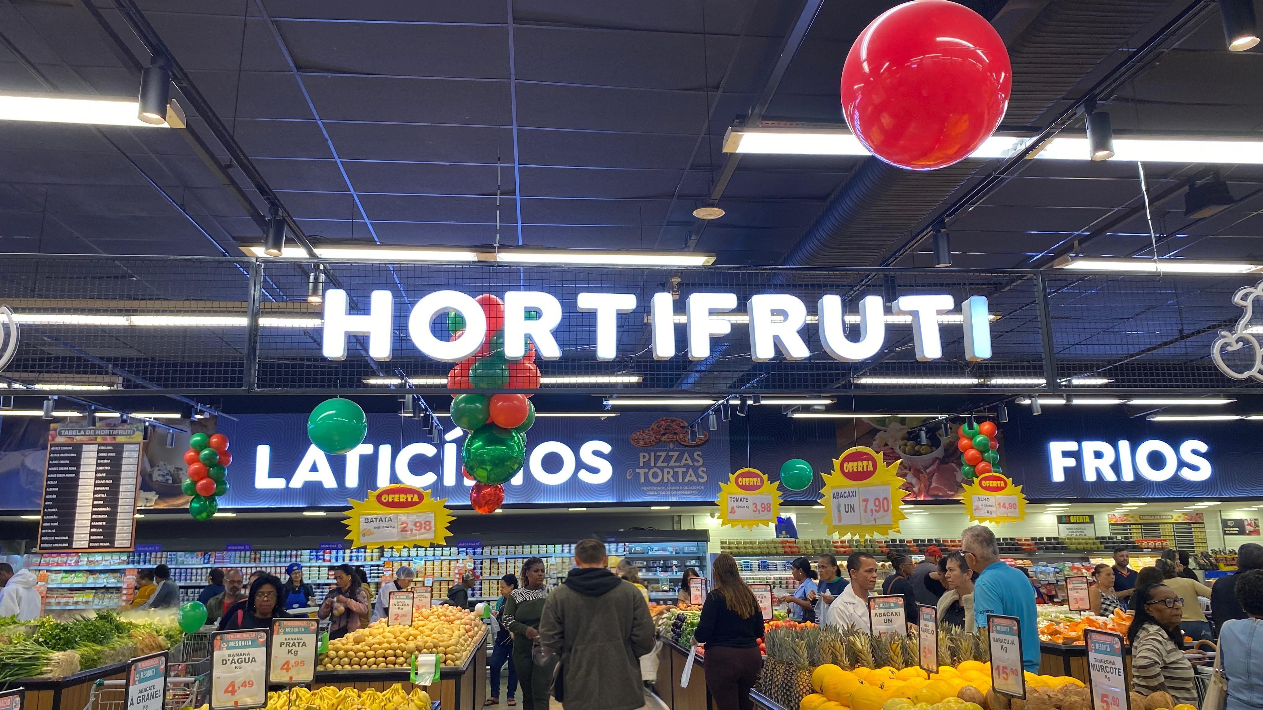 Supermarket Padrão do Fonsega reinaugura loja em Mesquita