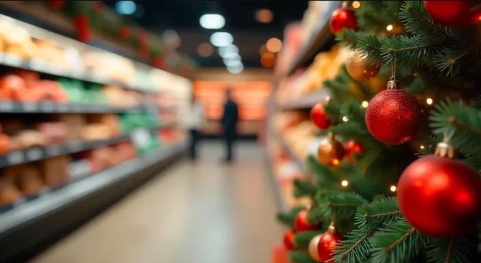 Volume de transações durante o Natal avança 18,88% no varejo supermercadista em 2025