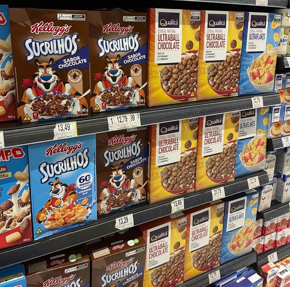 Termina no próximo dia 22 o prazo para adoção da rotulagem com alerta nutricional