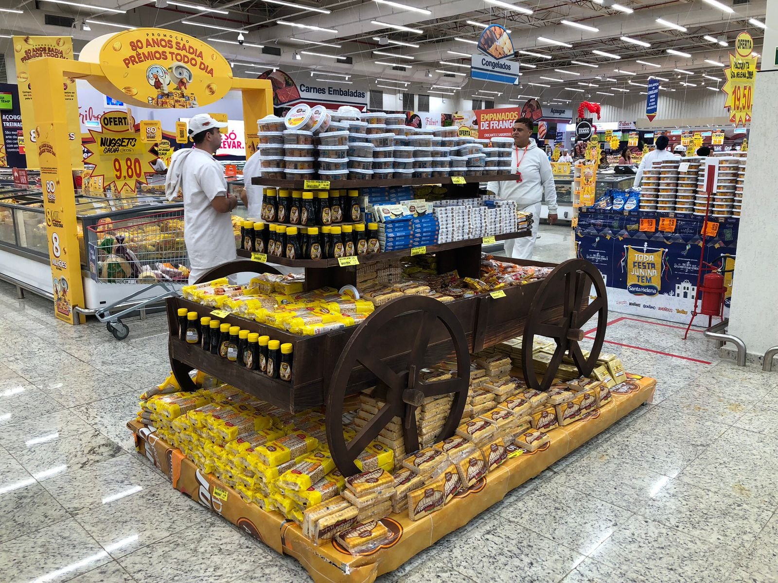 Festa Junina proporciona ações criativas de trade marketing nos supermercados