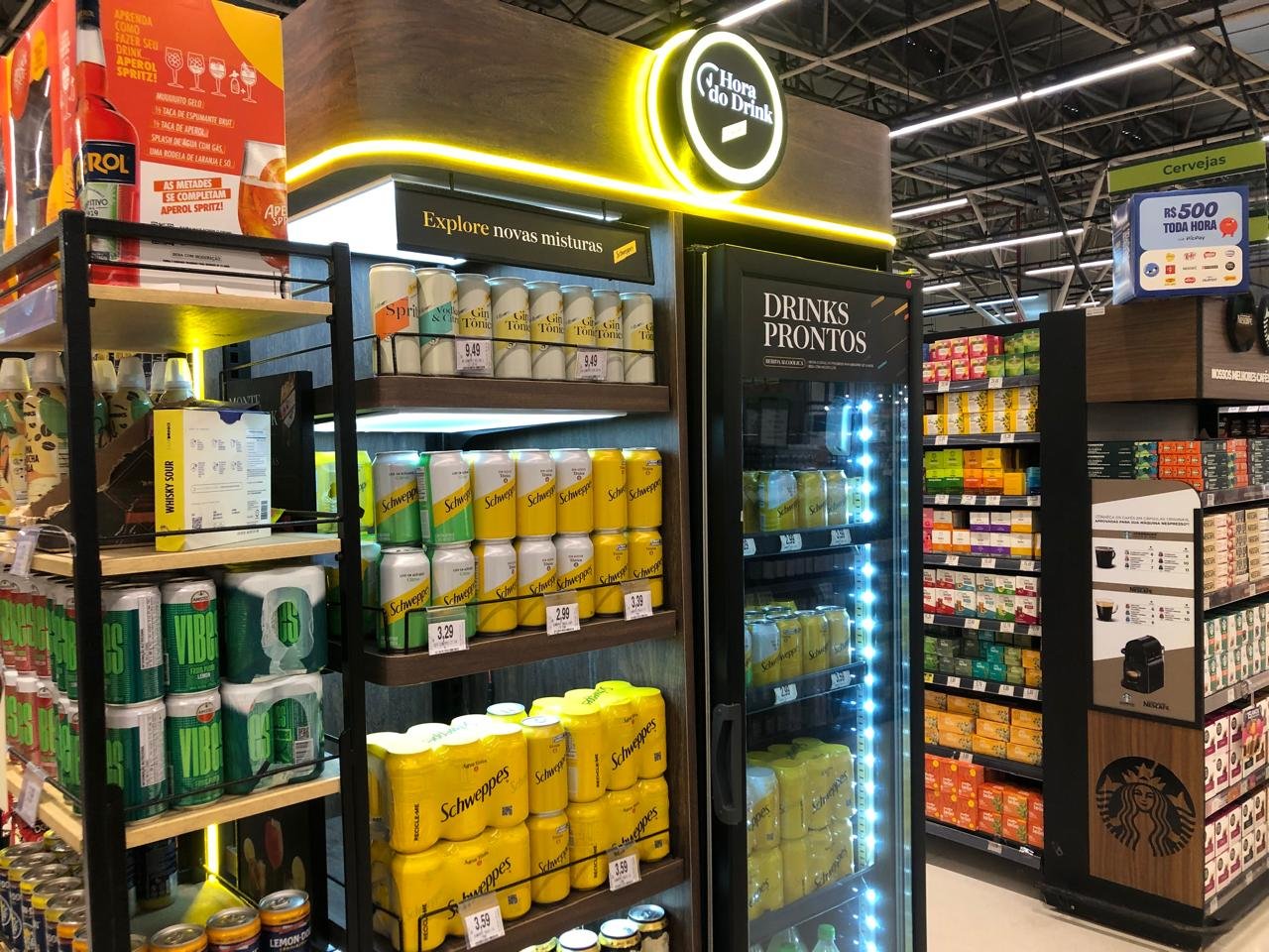 Proximidade do Rock In Rio incentiva novo trade da Schweppes no Pão de Açúcar