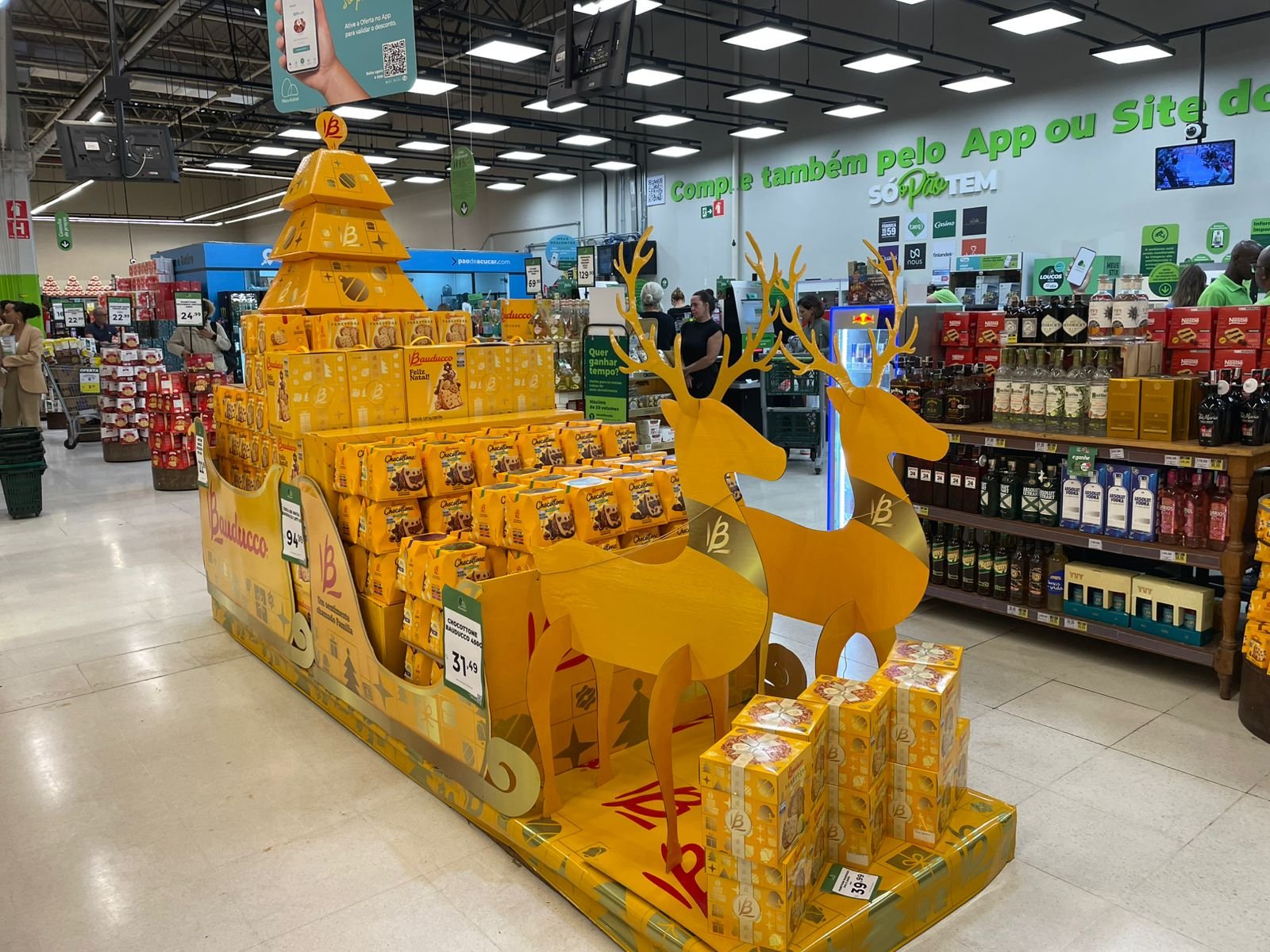 O clima do Natal toma conta do varejo supermercadista