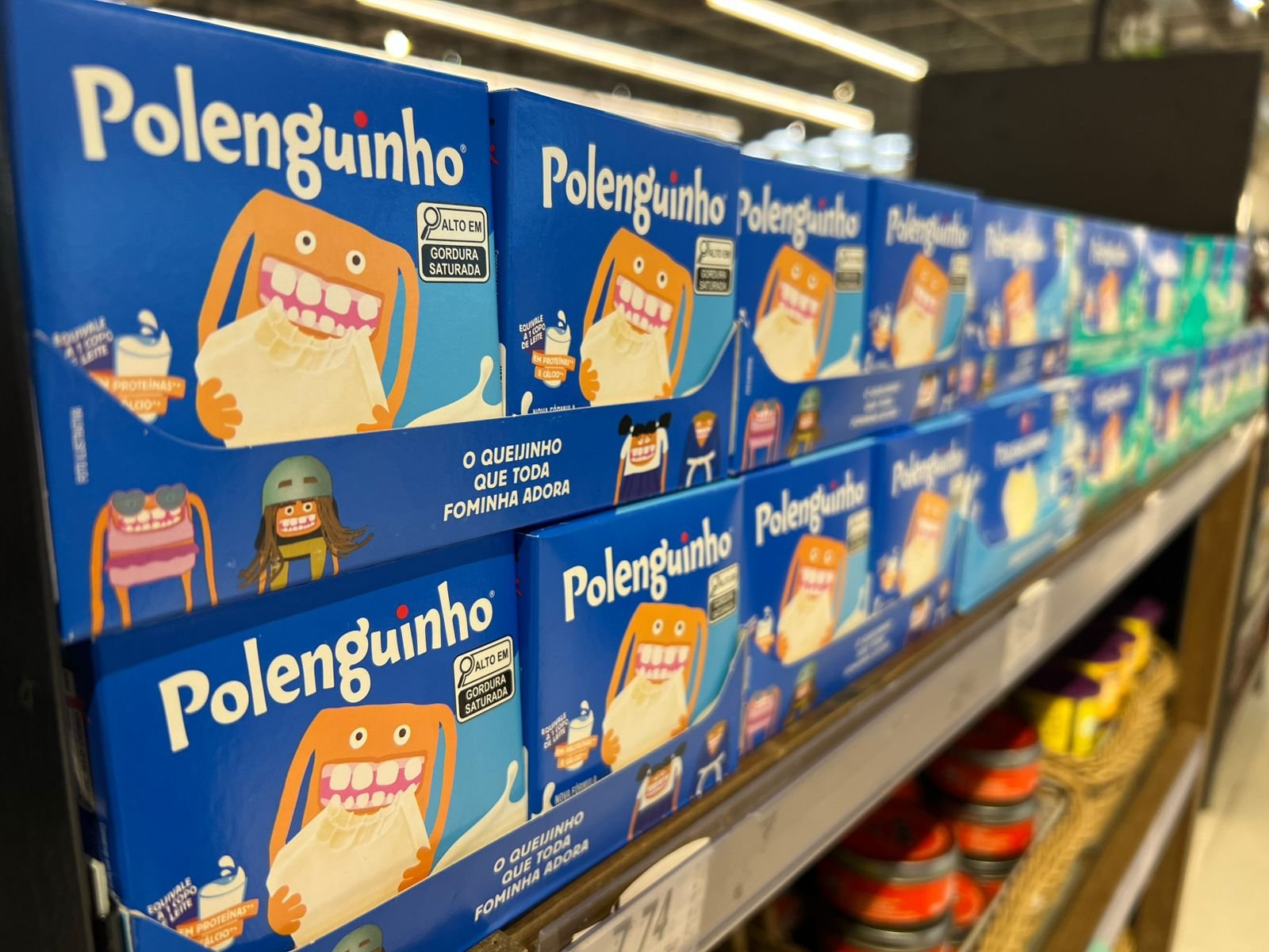 Nova embalagem! Polenguinho com nova identidade visual chega aos supermercados; já tem na sua gôndola?